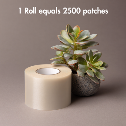 Hydrocolloid Roll for Wound Care - Cut-To-Size, Extra Large Hydrocolloid Patch Bandages with Self-Adhesive, Ultra Absorbent, Flexible & Waterproof, First Aid Kit Essential